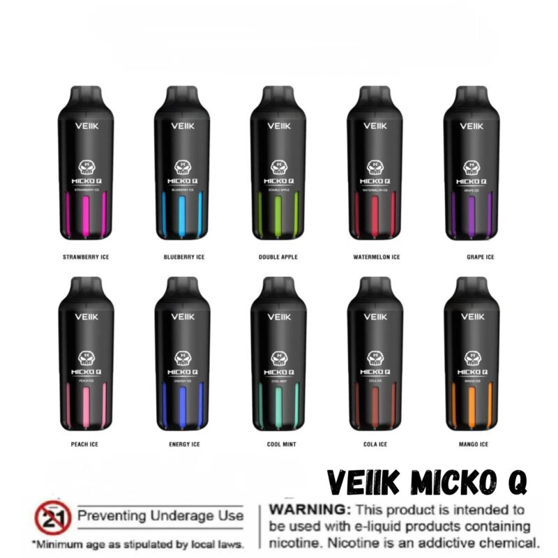 VEIIK Micko Q 5500 Puffs Disposable Vape In UAE