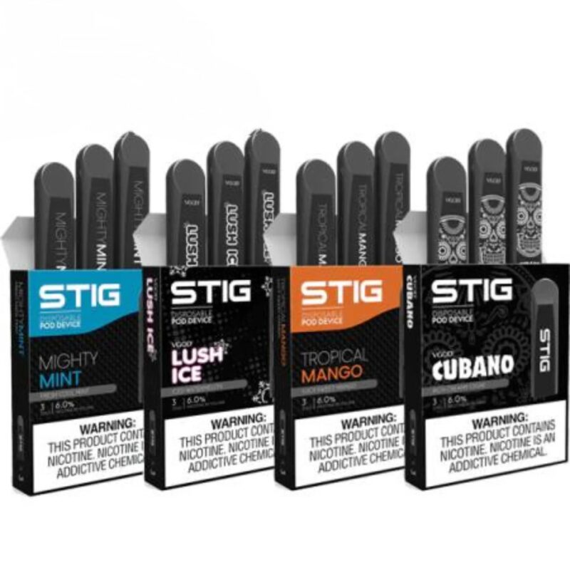 VGOD STIG Disposable Vape All Flavors Best In UAE