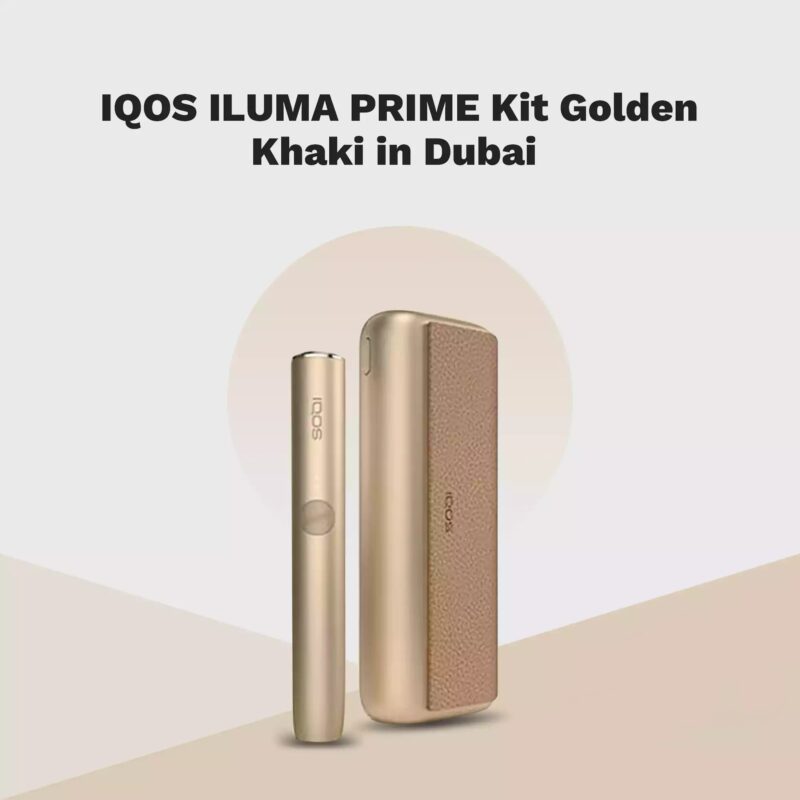 IQOS ILUMA PRIME GOLD KHAKI IN DUBAI UAE