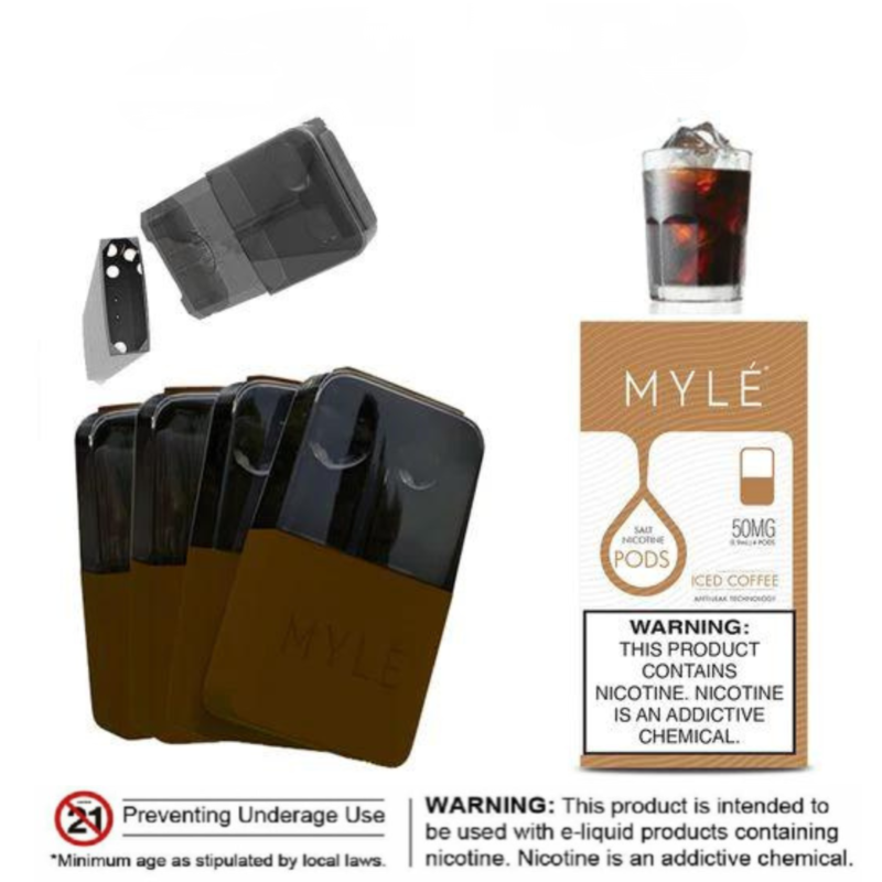 NEW MYLE ALL FLAVOR  Vape Magnetic Pods V.4 - Image 2