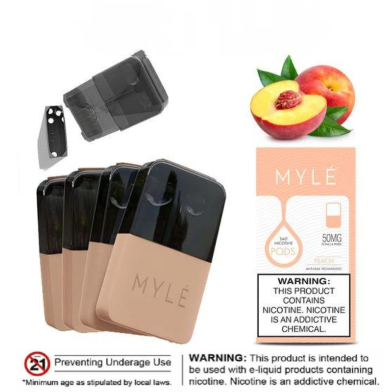 NEW MYLE ALL FLAVOR  Vape Magnetic Pods V.4 - Image 4