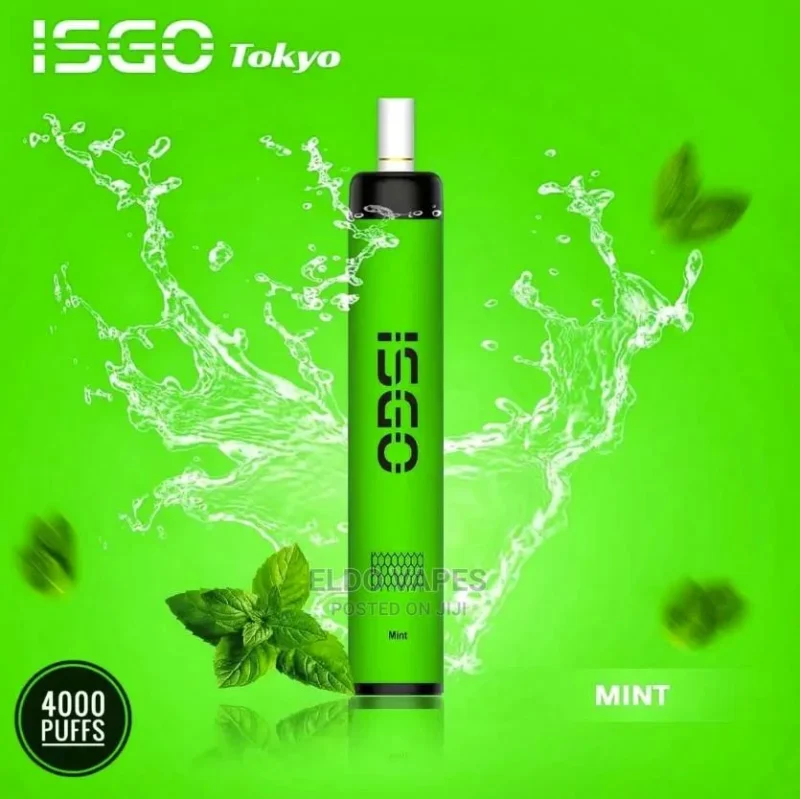 New ISGO Tokyo 4000 Puffs Disposable In UAE - Image 2