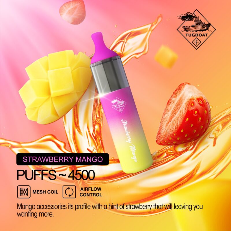 TUGBOAT EVO Disposable Vape 4500 PUFFS ALL FLAVORS IN DUBAI - Image 11