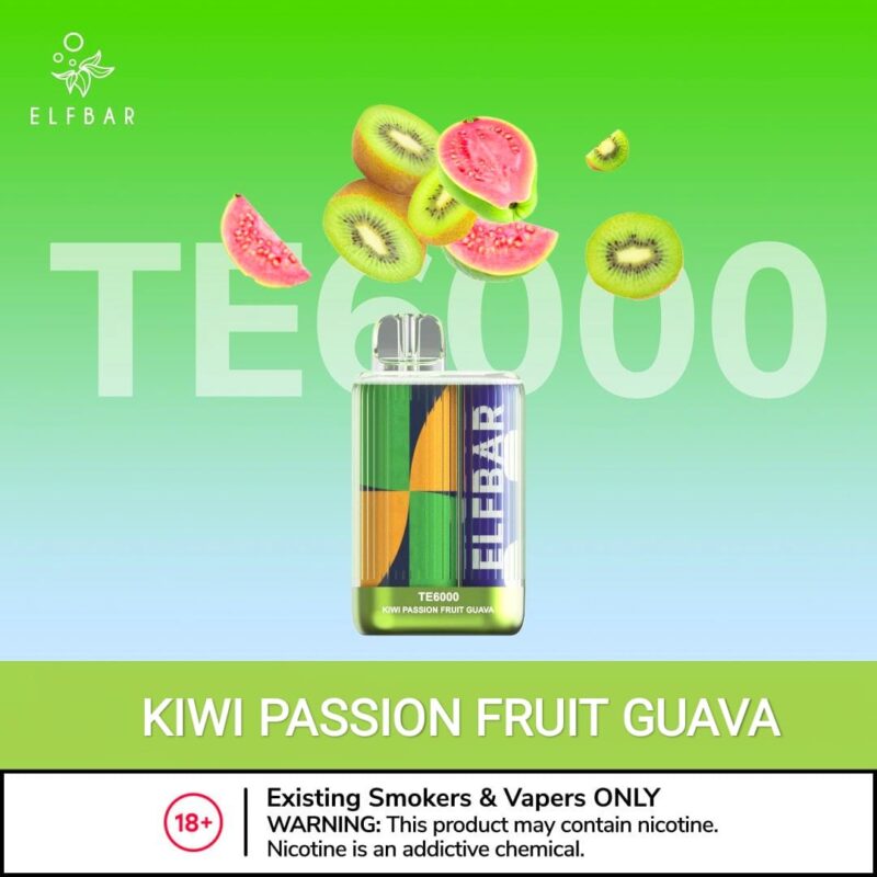 Elf Bar TE6000 Puffs Disposable Vape Best In UAE - Image 2