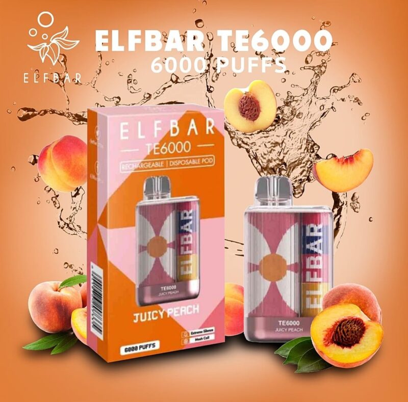 Elf Bar TE6000 Puffs Disposable Vape Best In UAE - Image 5