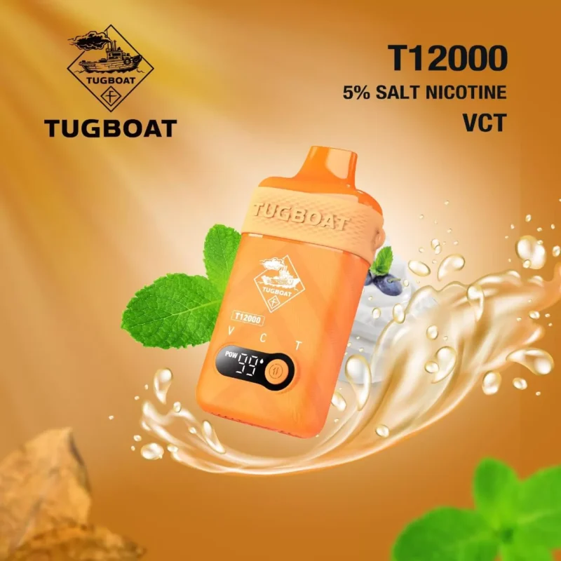 Tugboat T12000 Puffs Disposable (5% Salt Nicotine) Vape - Image 16