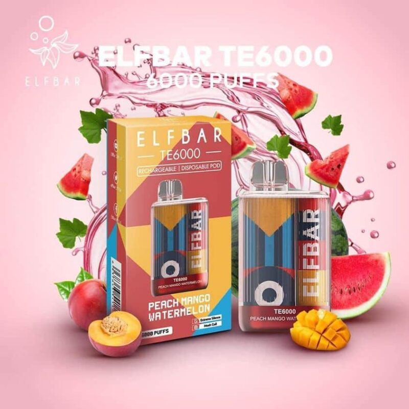 Elfbar TE6000 Puffs Disposable Vape Best In UAE - Image 13